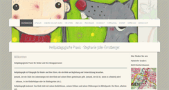 Desktop Screenshot of heilpaedagogik-pfaffenhofen.de